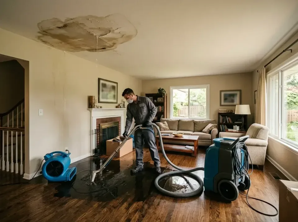 attic-pipe-burst-ceiling-drip-008 — frequently asked questions, Water Damage Restoration & Carpet Care in Hughesville, MD